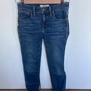 Madewell 10” high rise skinny jeans 23P